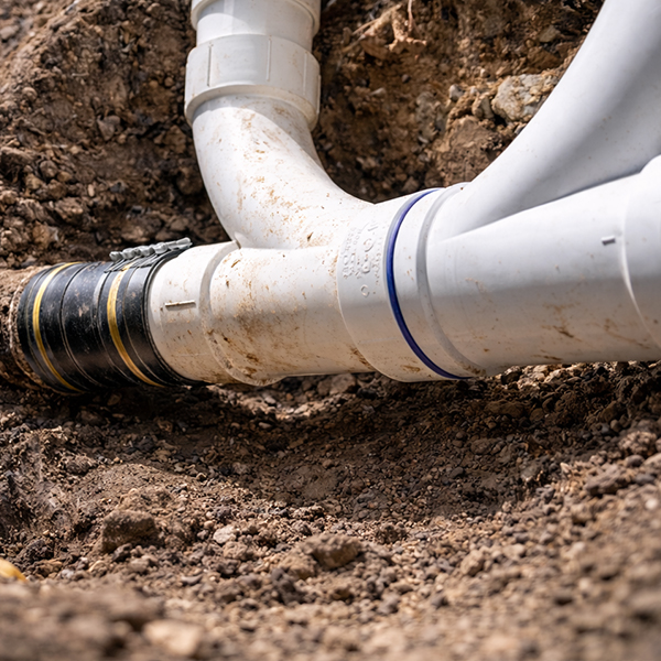 Septic line cleanout and repair service