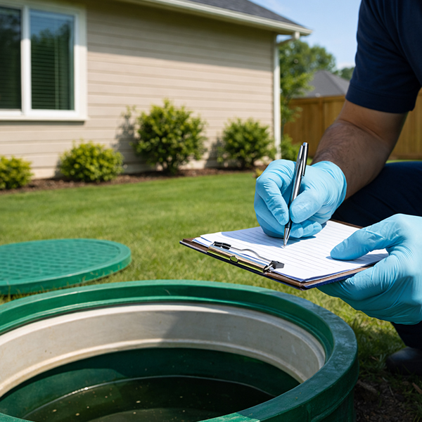 Septic system certification for real estate transactions